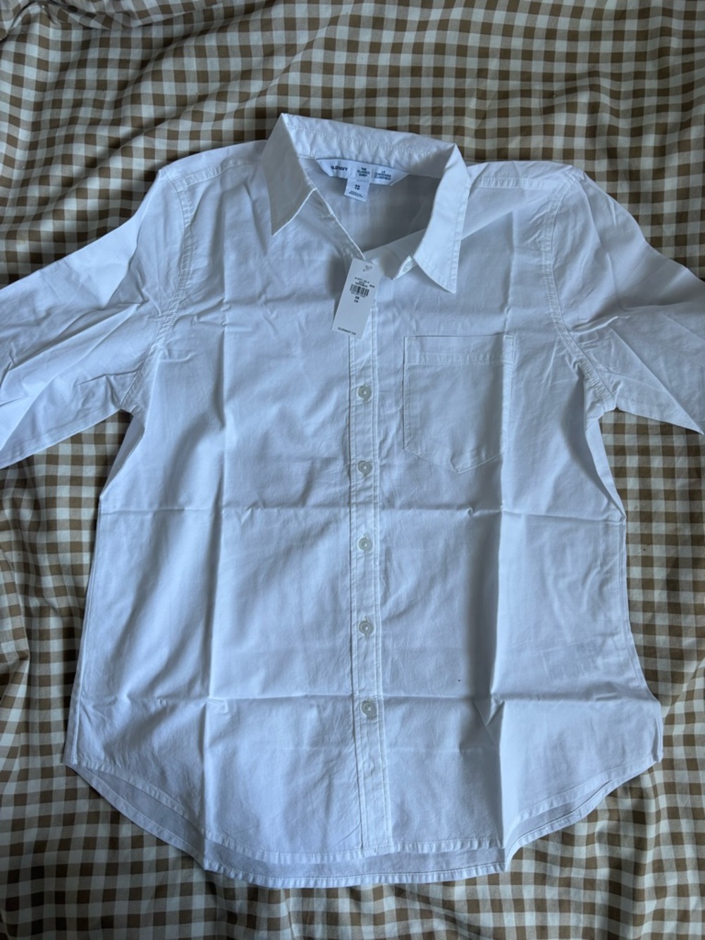 Old Navy Classic White Button-Down Shirt - White